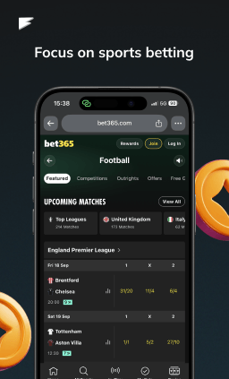 bet365 uk app focuses on sports betting features