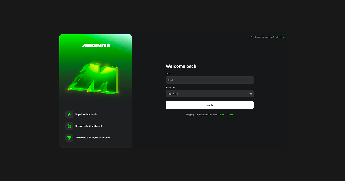Create an account